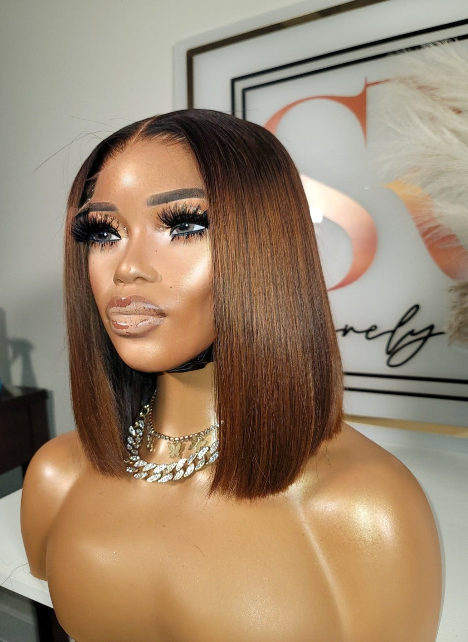 Custom Glueless Wig - Explore our collection of high-quality glueless wigs for a seamless and comfortable hair experience. Ready-to-wear, custom colored, and styled for effortless beauty. Perfect for busy lifestyles.