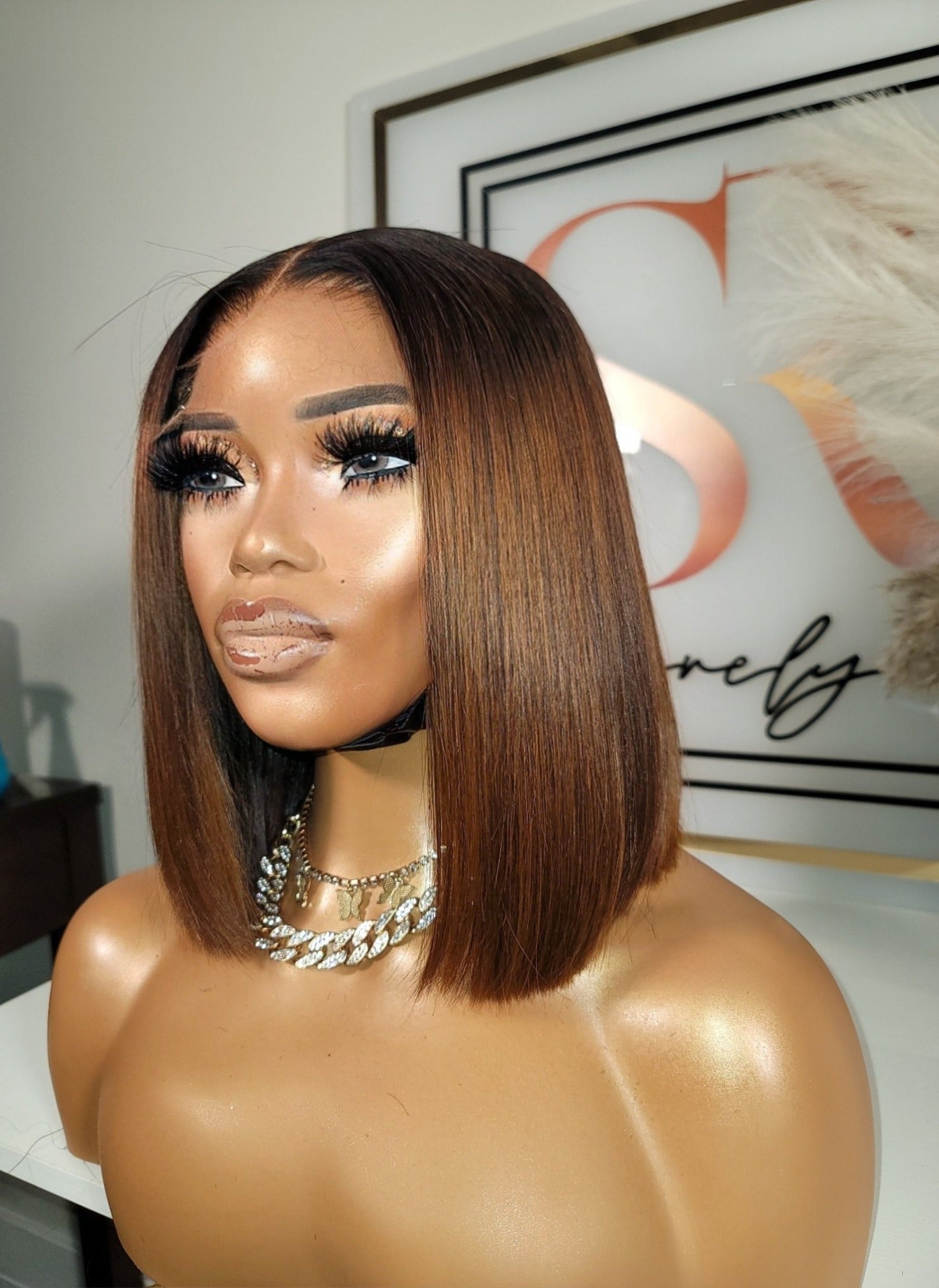 Custom Glueless Wig - Explore our collection of high-quality glueless wigs for a seamless and comfortable hair experience. Ready-to-wear, custom colored, and styled for effortless beauty. Perfect for busy lifestyles.